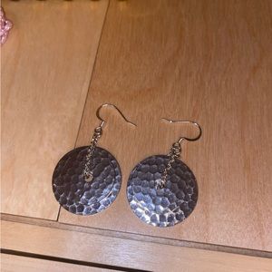 Steel earrings